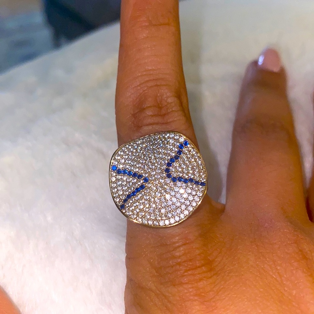 Silver Plated Ring - image 1